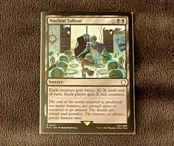 Magic The Gathering Nuclear Fallout 0047 Rare Non-Foil - Image 1