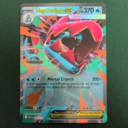 Pokemon TCG Mega Feraligatr EX Asended Heros 043/217 Double Rare MINT Condition - Image 1