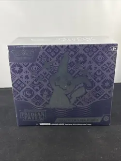 Pokemon Paldean Fates Elite Trainer Box ETB Factory Sealed Mimikyu Promo - Image 1