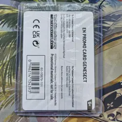 🟢 Genesect 008/094 Phantasmal Flames STAMPED & SEALED Holo Rare Best Buy Promo - Image 2