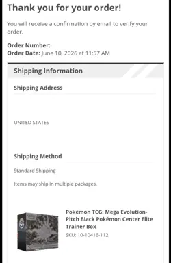*PRESALE* Pitch Black POKEMON CENTER Elite Trainer Box PC ETB - Image 2