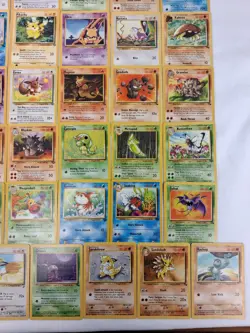 Vintage Pokemon Lot Of 50 WOTC Base Set Jungle Fossil Lot Unlimited MP - Image 5