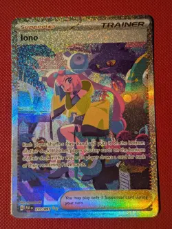 Pokemon TCG - Iono - 237/091 SIR - Paldean Fates NM - Image 1