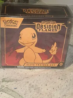 Pokemon: Scarlet & Violet 3: Obsidian Flames Elite Trainer Box - 9 Packs 820650853913 - Image 1