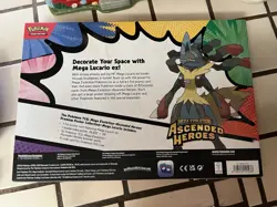 Pokemon TCG: Ascended Heroes Premium Poster Collection Mega Lucario Sealed Box - Image 3