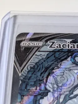 Pokemon TCG Zacian v GG48/GG70 Crown Zenith Galarian Gallery Ultra Rare - Image 2