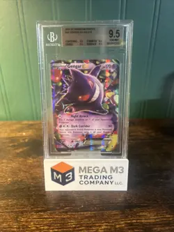 2014 Pokemon Xy Phantom Forces Gengar Ex 9.5 Beckett - Image 1