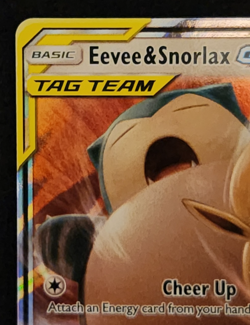 2019 Pokemon Team Up Eevee & Snorlax GX Tag Team #120/181 EX-NM - Image 2
