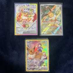 Pokemon Eevee ex 174 SVP Black Star Promo Holo EX, eevee 173, TG11/TG30 - Image 1