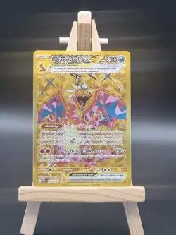 Pokemon TCG Charizard ex 228/197 SV03 Obsidian Flames Hyper Rare Foil 330 HP - Image 1