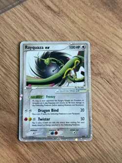 Pokemon Rayquaza EX 039 Black Star Promo 2006 LP Nintendo Promos - Image 2