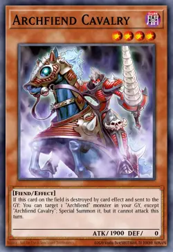 Archfiend Cavalry JOTL-EN030 1st ED NM Yu-Gi-Oh! - Image 1