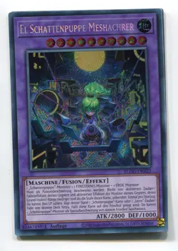 Yu-Gi-Oh! El Schattenpuppe Meshachrer Secret Rare BLGG-DE022 - Image 1