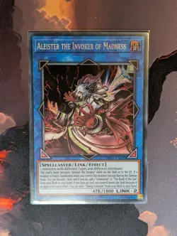 Aleister the Invoker of Madness SHVA-EN020 Secret Rare 1st Edition YuGiOh - Image 1