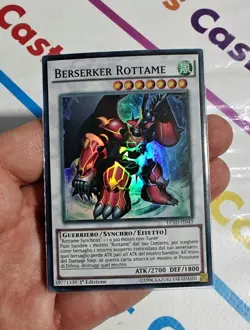BERSERKER ROTTAME YU-GI-OH LC5D-IT043 SUPER RARA 1*Ed Ita NUOVA 2013 5D'S - Image 1