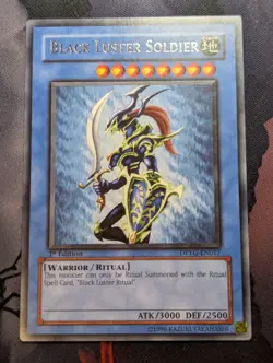 Black Luster Soldier DPYG-EN017 1st Edition Yugioh Card - VLP - Image 1
