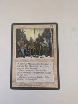 Mercenaries Ice Age Regular MTG LP - Image 1