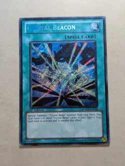Yugioh! Crystal Beacon - RYMP-EN048 - Secret Rare - 1st Edition LP - Image 1