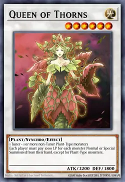 BLGG-EN088 Queen of Thorns Ultra Rare Yu-Gi-Oh! NEW - Image 1