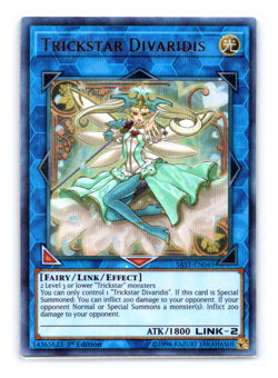 Trickstar Divaridis - SAST-EN049 - Ultra Rare - 1st Edition Yugioh - Image 1