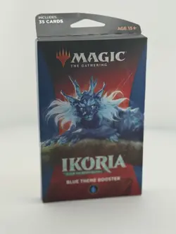 Magic The Gathering Ikoria Lair Of Behemoths Blue Theme Booster Pack Sealed New - Image 1