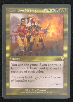 Coalition Victory 1x - Invasion - MTG Magic the Gathering - MP - Image 1