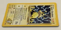 Pokemon Lt. Surge’s Electabuzz 6/132 Holo Rare Gym Heroes WOTC Lightly Played - Image 3