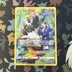 Pokemon Card Passimian TG08/TG30 Trainer Gallery Rare Silver Tempest NM - Image 1