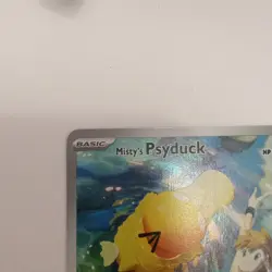 Misty's Psyduck 193/182 Sv10 Destined Rivals Holo Full Art Pokemon TCG EN 2025 - Image 4