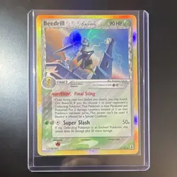 Pokemon TCG Beedrill 17/113 EX Delta Species Holo Rare EN HP90 Stage 2 2005 - Image 1