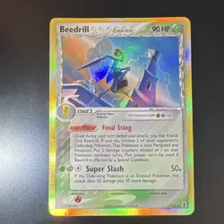 Pokemon TCG Beedrill 17/113 EX Delta Species Holo Rare EN HP90 Stage 2 2005 - Image 2