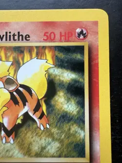 Pokemon Blaine's Growlithe Gym Heroes 35/132 Regular 1st Edition Uncommon (NM) - Image 3
