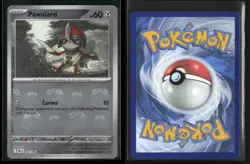Pawniard (Master Ball Pattern) 064/086 Common Black Bolt Pokemon NM/M - Image 3