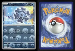 Cryogonal (Poke Ball Pattern) 027/086 Holo Uncommon Black Bolt Pokemon NM/M - Image 3