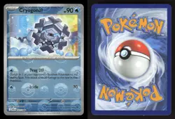Cryogonal (Poke Ball Pattern) 027/086 Holo Uncommon Black Bolt Pokemon NM/M - Image 3