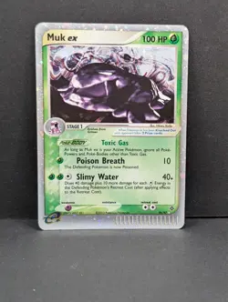 Muk ex 96/97 Dragon Holo Ultra Rare Pokemon TCG Nintendo vintage MP+ - Image 1