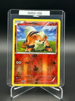 Pokemon TCG Growlithe 10/122 XY BREAKpoint Reverse Holo B0002-056 - Image 1