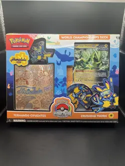 Pokemon 2024 World Championship Deck Crushing Thorn Iron Thorns Ex - Image 1