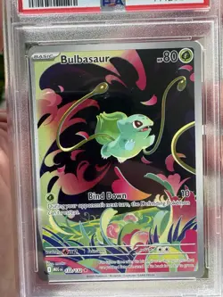 2025 Pokemon PSA 10 Bulbasaur #133/132 Mega Evolution MINT 💎💎💎 - Image 3