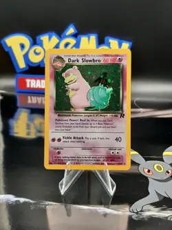 Dark Slowbro - 12/82 - Pokemon Team Rocket Unlimited Holo Rare - WOTC - LP - Image 1