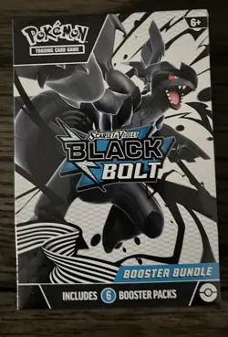 Pokemon Scarlet and Violet Black Bolt Booster Bundle Factory Sealed - Image 1