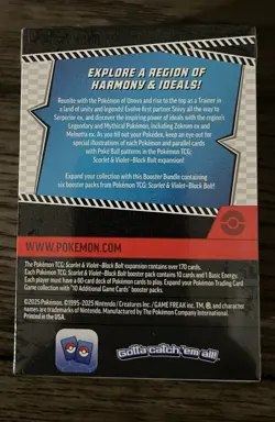 Pokemon Scarlet and Violet Black Bolt Booster Bundle Factory Sealed - Image 2