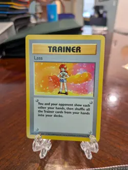 Pokemon TCG - Lass - Base Set (Shadowless) - 75/102 - Rare - LP - Image 1