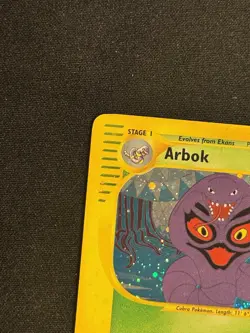 Pokemon Arbok 3/165 Expedition Holo Rare 2002 English TCG WOTC - Image 2