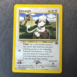 Smeargle 32/53 Wotc Promo Regular Black Star Promo Pokemon MJ - Image 1