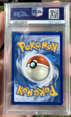 Pokemon Mewtwo Hidden Fates Pin Coll. Black Star Holo Promo SM214 PSA 10 - Image 2
