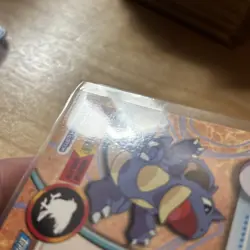 2000 Topps Chrome Holo Foil Pokemon TV Animation Edition Nidoqueen #31 - Image 3