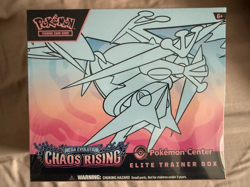 Pokemon TCG Chaos Rising ETB Pokemon Center Elite Trainer Box - Image 1