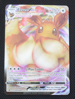 Pokemon Eevee VMAX SWSH087 Black Star Promo Ultra Rare Holo Shining Fates ETB NM - Image 1