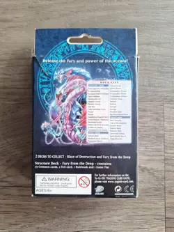 Konami Yu-Gi-Oh! Structure Deck Fury from the Deep 1st Edition English - Image 2